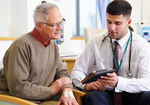 Doctor advising Patient